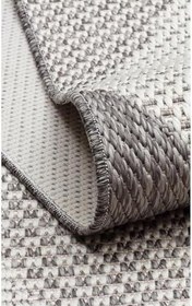 Resim Mono Koleksiyonu Yumuşak Dokulu Kaymaz Tabanlı Şık Kilim MNO 03 Gri, 160 x 150 