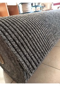 Resim Çelik Halı 2 X 25 Metre Gri Dış Ve Iç Zemin Kaymaz Halı Yolluk Ta Çok Renkli 