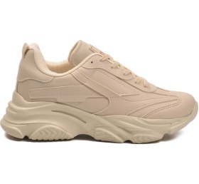 Resim Walkway Ekru Bağcıklı Kadın Sneaker Çok Renkli 