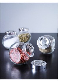 Resim Sumuhome Rajtan Cam Baharat Seti 8 Adet Şeffaf 