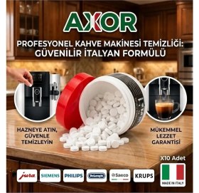 Resim Vestron Kahve Makinesi Temizleme Tableti | 10'lu Ekonomik Premium Italy 