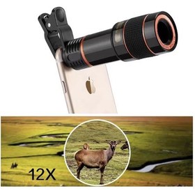 Resim 2x Zoom Telefon Teleskop Lens Evrensel Klipsli Yüksek Kalite Optik Cam Uzaktan Çekim Çok Renkli 
