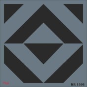 Resim Gnay Rich Kr 1506 Fayans Stencil 30X30 cm 