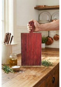 Resim Bambum Vetro - Padouk Saplı Kesme Tahtası 20 40 Bordo 