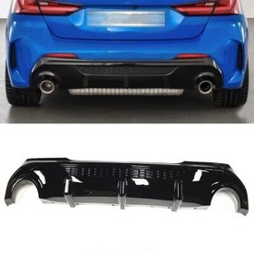 Resim Bmw F40 1 Serisi İçin 1.35 Görünüm Difüzör (Parlak Siyah) 