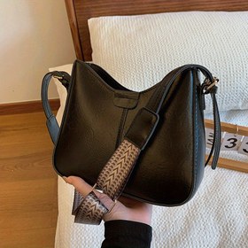 Resim LYTING Şık Omuz Çantası Kadınlar için, Düz Renk, Film Temalı, Polyester Astarlı, Fermuarlı Kapatma, Rahat Kova Stili 