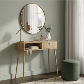 Resim Monte Sehpa Napoli Makyaj & Tuvalet Masası 