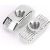 Resim Xiaobaoyu Kanallı Özel Bağlantı ELEMANLARI-100 * Somun-Gümüş (Yurt Dışından) 