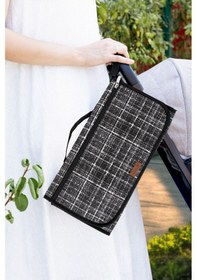 Resim Bebek Alt Açma Bakım Çantası Organizerli Anne Bebek Yenidoğan Değiştirme Minderi Bb-506 