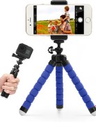 Resim TechnoStation Cep Telefonları Gopro Kamera Ve Makineler Için Büyük Boy Sünger Ayaklı Akrobat Telefon Tutacağı 