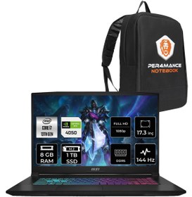 Resim MSI Katana 17 13VEK36 i7 13620H 8GB 1TB SSD RTX4050/6GB 105W 17.3" FHD 144Hz FDOS & PER4 ÇANTA 