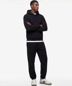 Resim Koton Regular Fit Cepli Beli Bağcıklı Eşofman Altı Siyah 6wam40053mk Siyah 