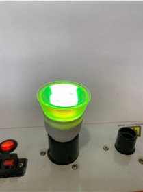 Resim YU-ETT 3 Adet 4w Tasarruflu Ampul Yeşil Renk E27 