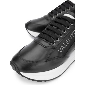 Resim Mario Valentino Kadın Hakiki Deri Siyah Sneakers & Spor Ayakkabı 1040 91E1002 Bn Ayk Y24 Black/gunmetal 