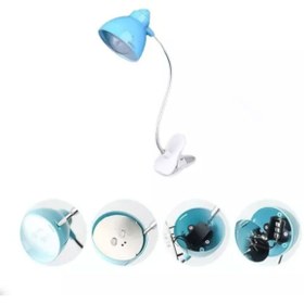 Resim HALL BREATHE Mandallı Mavi Kitap Okuma Lambası, rahat ve şık tasarım 