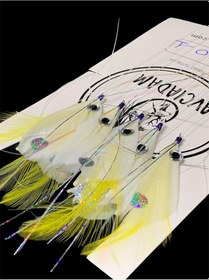 Resim Tüy Çapari Sarı Üstü Beyaz Çapari 