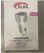Resim ELBA Elb28-Ar3P 3.4A 2Usb Araç Şarj Başlık 