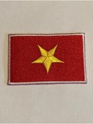 Resim StüdyoÜmitTişört Vıetnam Flag Patch-peç,arma,kot Yaması 