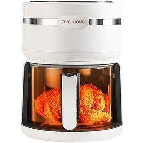 Resim Five Home KZ126D Borosilikat Cam 3 L Fritöz 