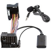 Resim Araba Aux Bluetooth Ses Kablosu + Bmw X3 İçin Mıc 