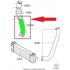 Resim Esse Otomotiv - Transit V-347 Turbo Hortumu Büyük 06- Bsg 30-720-376 8c16 6k683 Af 