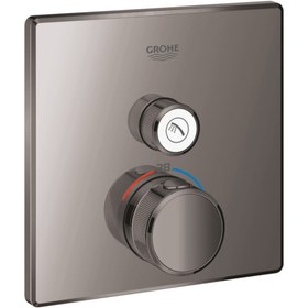 Resim Grohe Grohtherm Smartcontrol Çift Valfli Akış Kontrollü, Ankastre Termostatik Duş Bataryası - 29124a 