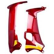 Resim RAMZEY CUB 100 SOL DİZLİK İÇ-DIŞ KIRMIZI 