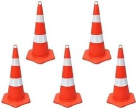 Resim Hayat Trafik - EKO Trafik Konisi 75 cm -5 Adet 