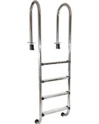 Resim Waterfun Muro Seri Havuz Merdiveni 304 Aisi 5 Basamaklı 