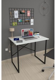 Resim Bofigo Çalışma Bilgisayar Masası 60 x 90 CM Beyaz 