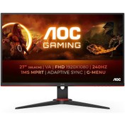Resim Aoc 27G2ZNE/BK 27" 1 Ms 240 Hz FHD Oyuncu Monitörü 