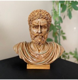 Resim Marcus Aurelius Büst Heykel 