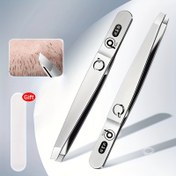 Resim 1/2 adet Profesyonel Paslanmaz Çelik Kaş ve Kirpik Cımbızı - Hassas Bakım İçin Hassas Cımbız, Kırmızı Vurgulu Ergonomik Tasarım, Güç Gerektirmez, Hassas Işık Bej İçin Kokusuz, Kaş Cımbızı, Kirpik Cımbızı, Metalik Kaplama, Dayanıklı Yapı 