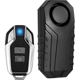 Resim Pengfushop5 113DB Süper Yüksek Sesli Kablosuz Motosiklet Bisiklet Alarmı Güvenlik Uzaktan Kumandalı Hırsızlık Alarmı Suya Dayanıklı Siyah (Yurt Dışından) 