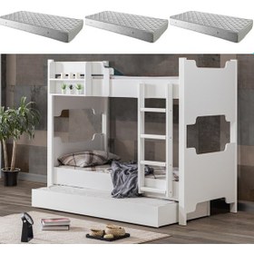 Resim Setaymobilya Mdf Profil Ranza, Avrasya Ayrılabilir Yavrulu Ranza + 3 Yatak (413526622) 