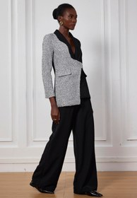 Resim Aleyna Payet Dekolteli Dekolte Blazer - L 