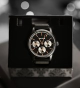 Resim Genel Markalar Spectrum Erkek Kol Saati Siyah Hasır Kordon Moda Şık Trend Hediye Saat 