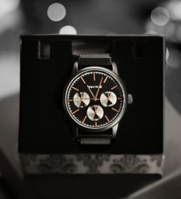 Resim Genel Markalar Spectrum Erkek Kol Saati Siyah Hasır Kordon Moda Şık Trend Hediye Saat 