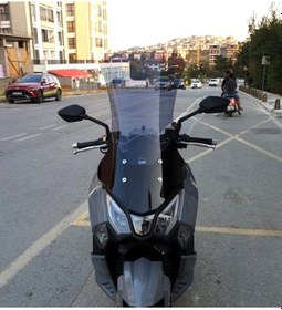 Resim Motocam Sym Joyride 300 Ön Cam 2023-2026 Model 75cm Füme Renkli 4mm Uzun 