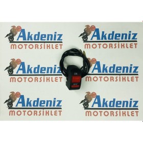 Resim Motosiklet Sis Far Düğmesi 