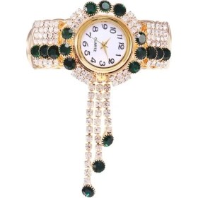 Resim Caven Denton Yeşil Yeni Lüks Bilezik Izle Kadınlar Için Moda Trendi Elmas Kuvars Kol Saati Kişilik Bayan Saatler Casıo Yüksek Kaliteli Elbise Izle (Yurt Dışından) 