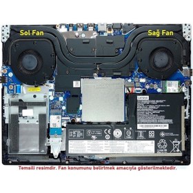 Resim Lenovo Legion Y540-15ırh-pg0 Notebook Fan / Ver.2 Sol Fan 1 Adet 