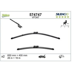 Resim Citroen C3 On Silecek Seti 2016-2024 Valeo 574747 
