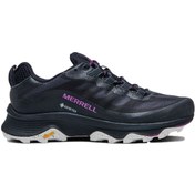 Resim Merrell Moab Speed Gtx Kadın Patika Koşu Ayakkabısı J066850 Siyah 