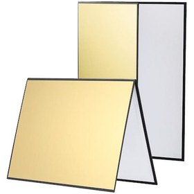 Resim Sones 3'ü 1 Arada Yansıtıcı Levha A3 Karton Katlanır Işık Difüzör Levhası Beyaz + Siyah + Altın 