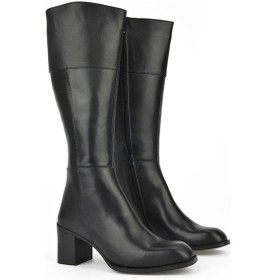 Resim Ziya, Kadın Hakiki Deri Çizme 13319z88065 Siyah 