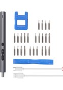 Resim Maiyame 28in1 Type-c Şarjlı Kablosuz Led Işıklı Elektrikli Tornavida Seti - Saat & Elektronik Tamiri İçin 