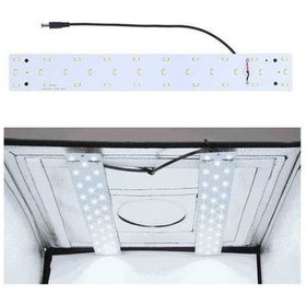 Resim Pazly Puluz 15w 1200lm 32 Led Smd 5730 5500k 40cm Stüdyo Çadırı İçin Alüminyum Taban Işık Paneli Stüdyo Modeli 001 