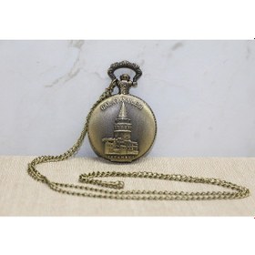 Resim Galata Kulesi Tasarımlı Köstekli Saat 