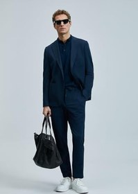 Resim Lufian Erkek Blazer Ceket Slim Fit 